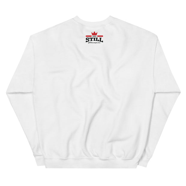 Be Your Beast women's training sweatshirt with ASC logo on back label