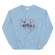 And Still Champion crown with ASC logo on back label women's sweatshirt
