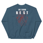 Soaring And Still Champion™ front, Be Your Beast on back, ASC logo on sleeve, women's sweatshirt