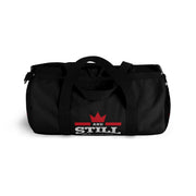 And Still Champion™ black duffle bag - large; 23" long