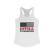 And Still Champion flag women's racer-back tank top