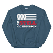 And Still Champion™ flag men's sweatshirt