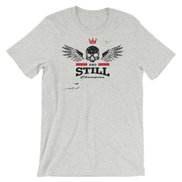 Eternal Champion men's T-shirt with ASC logo on back label