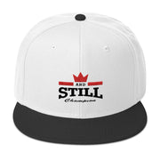 And Still Champion™ embroidered snapback cap