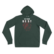 Be Your Beast Lion white lettering men's pull-over hoodie