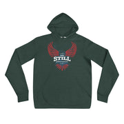 Soaring Champion front, Be Your Beast back, men's pull-over hoodie