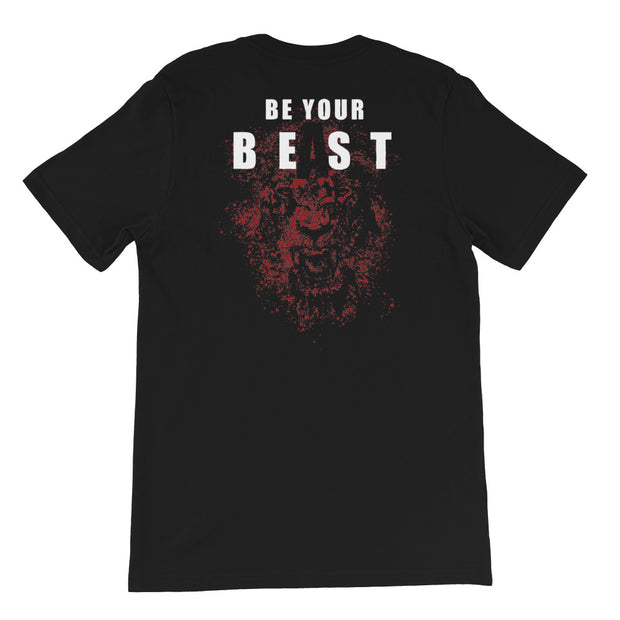 And Still Champion on front, Be Your Beast on back, women's T-shirt