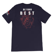 And Still Champion on front & sleeve, Be Your Beast on back women's T-shirt
