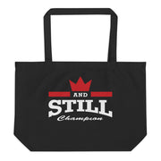 And Still Champion™ large black eco tote
