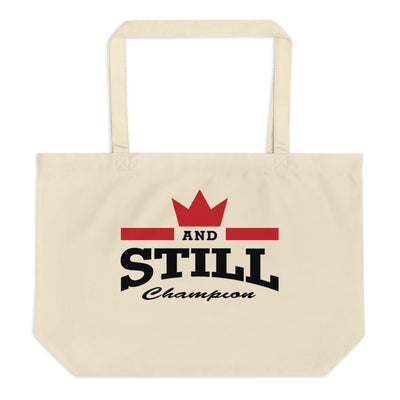 And Still Champion™ large eco tote in oyster