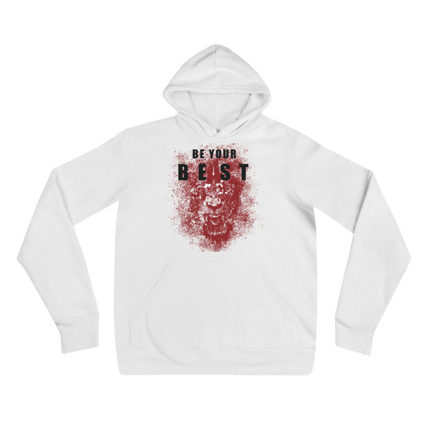 Be Your Beast Lioness black lettering women's pull-over hoodie