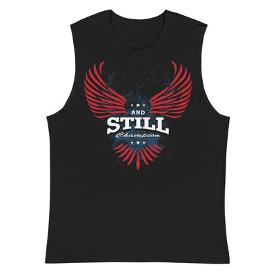 Soaring And Still Champion™ men's muscle shirt