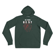 Be Your Beast Lioness white lettering women's pull-over hoodie